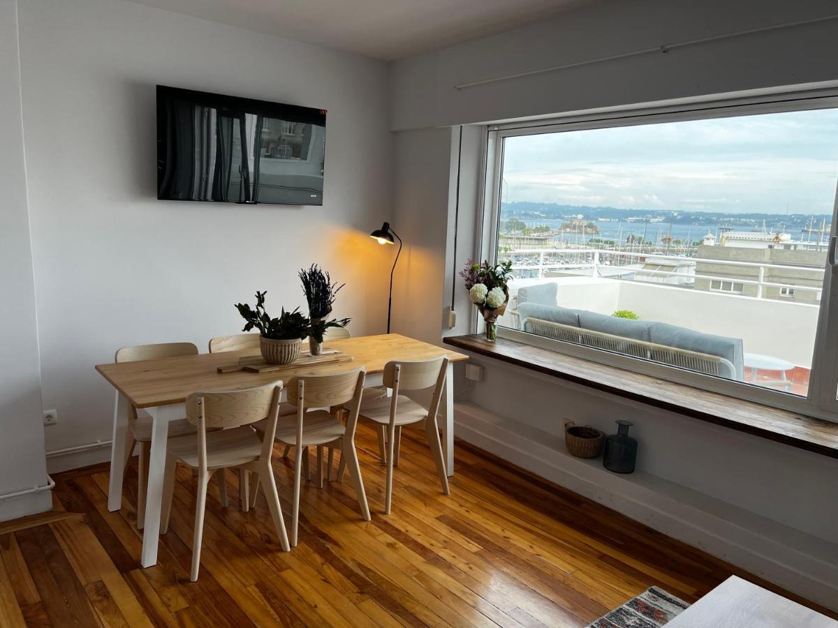 Atico Con Dos Terrazas E Increibles Vistas En Pleno Centro De A Coruña Dış mekan fotoğraf